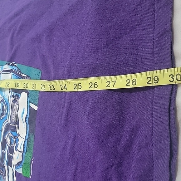 Sun Sportswear Vintage Single Stitch Chrome Cruisers of the 50s Purple Tee - Picture 11 of 11